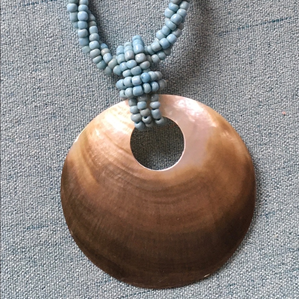 Beaded Shell Necklace